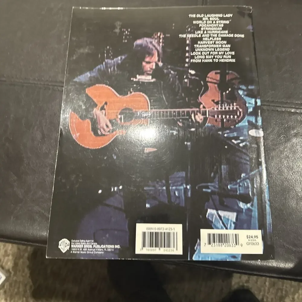 Neil Young Unplugged, Authentic Guitar-Tab Edition